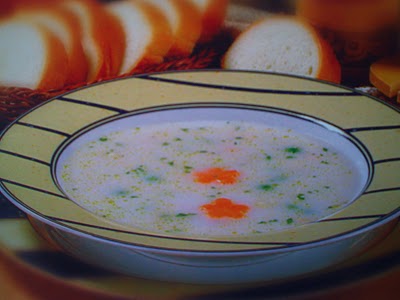 Суп молочно-овощной